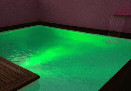 Lmpada led piscina multicor