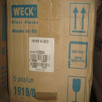 Tijolo de Vidro - Weck 