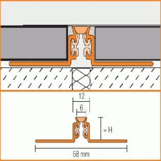 Dilex AKWS 100G Aluminio Natural - Schluter 