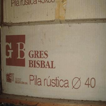 Pia Rstica Redonda - Grs Bisbal 