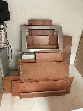 Vendo placas / Pladur / Paineis e restos de corte de Materiais de obra em apartamento