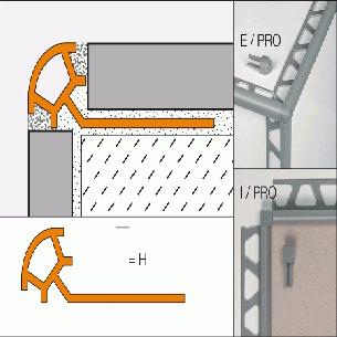 Rondec PRO 100BW PVC Branco Brilho - Schluter