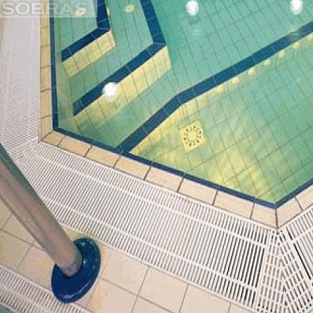 Grelha PVC Branco 24.7cm - Floor Gres 