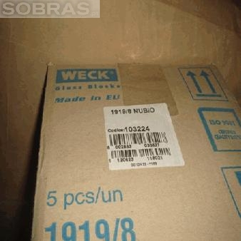 Tijolo de Vidro - Weck 