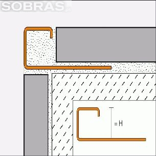 Quadec 80EB A�o Inox Escovado - Schluter