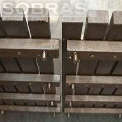 Estrado de madeira para base chuveiro