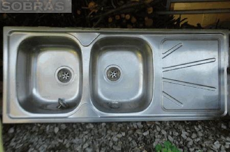 Banca de cozinha em inox