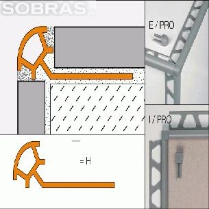 Rondec PRO 100BW PVC Branco Brilho - Schluter